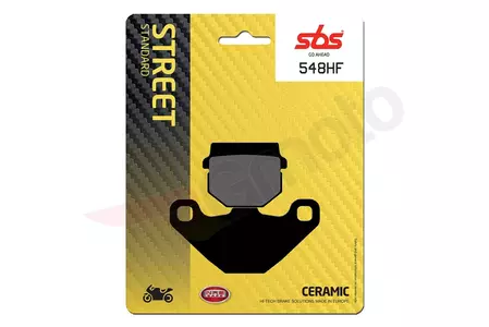 SBS 548HF KH83/2 Street Ceramic τακάκια φρένων μαύρα - 548HF