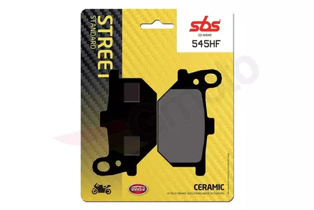 SBS 545HF KH61 Street Ceramic спирачни накладки черни - 545HF