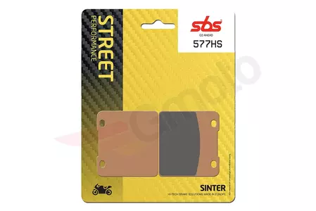 SBS 577HS KH103 Street Excel Sinter plaquettes de frein couleur or - 577HS