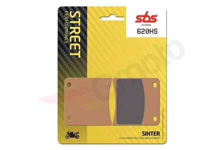 Brzdové destičky SBS 620HS KH146 Street Excel Sinter, zlatá barva - 620HS