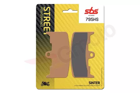 SBS 795HS KH345 Street Excel Sinter-bremseklodser i guldfarve - 795HS