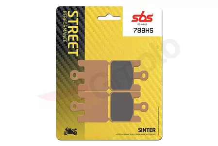 SBS 788HS KH369 Street Excel Sinter brzdové destičky zlaté barvy - 788HS