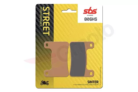 SBS 806HS KH379 Street Excel Sinter-bremseklodser guldfarve - 806HS