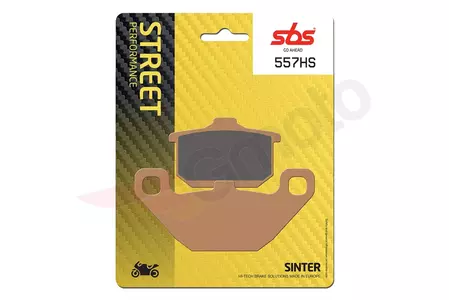 SBS 557HS KH85 Street Excel Sinter спирачни накладки златен цвят - 557HS