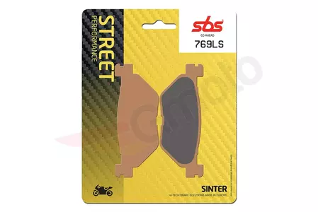 SBS 769LS KH319/2 Street Excel/Racing Sinter brzdové doštičky, zlatá farba - 769LS