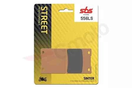 Bremsbeläge SBS 556LS KH63 / KH161 Street Excel/Racing Sinter gold - 556LS