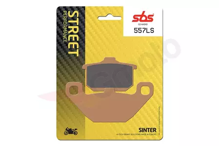 SBS 557LS KH85 Street Excel/Racing Sinter stabdžių kaladėlės, aukso spalvos - 557LS