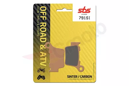 SBS 791SI KH368 Off-Road Sinter zavorne ploščice zlate barve - 791SI