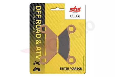 SBS 899SI KH475 Off-Road Sinter brzdové doštičky zlatej farby - 899SI