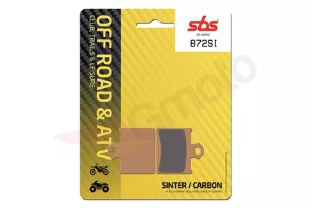 SBS 872SI KH602 Off-Road Sinter τακάκια φρένων χρυσού χρώματος - 872SI