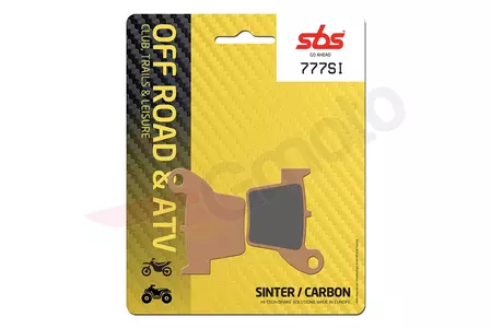 SBS 777SI KH346 Off-Road Sinter fékbetétek arany színben - 777SI
