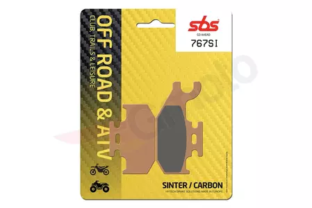SBS 767SI KH317 Off-Road Sinter-bremseklodser i guldfarve - 767SI