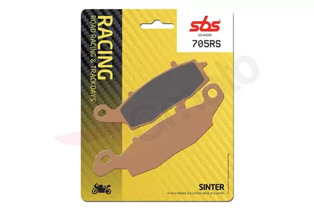 Pastilhas de travão SBS 705RS KH229 Track & Sport Sinter cor de ouro - 705RS