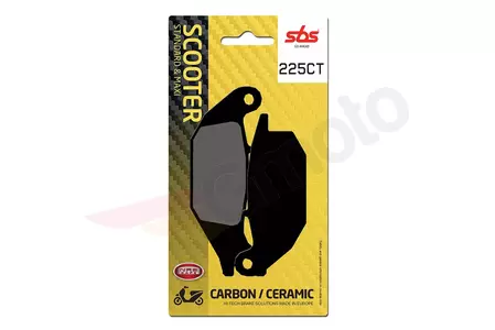 SBS 225CT KH343 Maxi Ceramic Tech brake pads black - 225CT