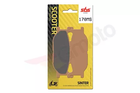 SBS 170MS KH179 Maxi Sinter brzdové doštičky zlatej farby - 170MS