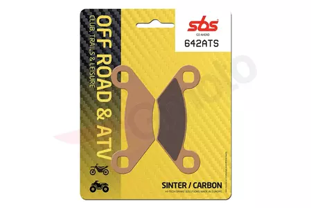 SBS 642ATS KH159 Off-Road Sinter bremžu kluči zelta krāsā - 642ATS