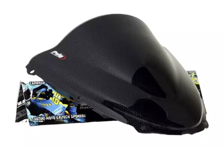Pare-brise de moto en carbone Puig Racing 4053C-1