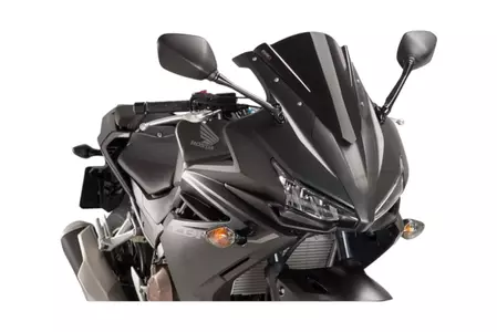 Puig Racing motocikla vējstikls 8903N melns-1
