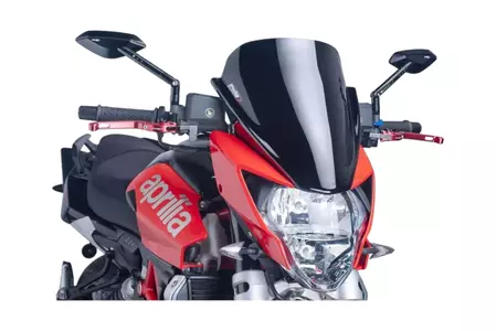 Puig Racing motocikla vējstikls 5249N melns-1