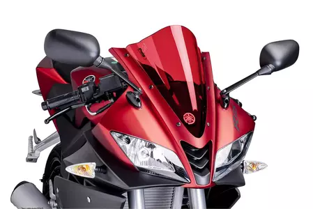 Puig Racing 4637R para-brisas vermelho para motociclos-1