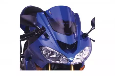 Puig Racing 4665A modré čelné sklo na motorku-1