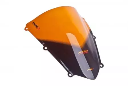 Narančasto vjetrobransko staklo motocikla Puig Racing 4356T-1