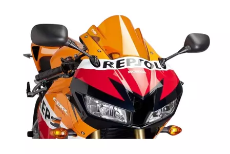 Puig Racing motorkerékpár szélvédő 6478T narancssárga-1