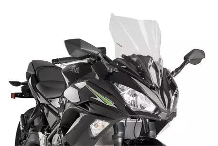 Pare-brise moto transparent Puig Racing 9711W - 9711W