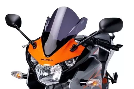 Pare-brise moto transparent Puig Racing 5641W - 5641W