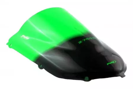Puig Racing 2087V zelené čelní sklo na motorku-1