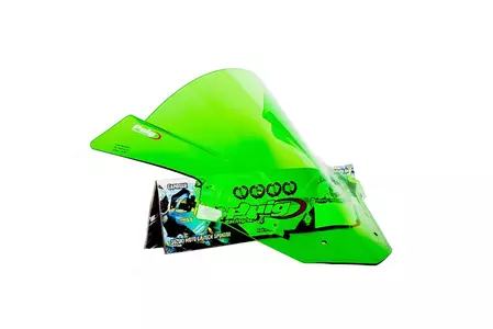 Puig Racing 5603V zelené čelné sklo na motorku-1