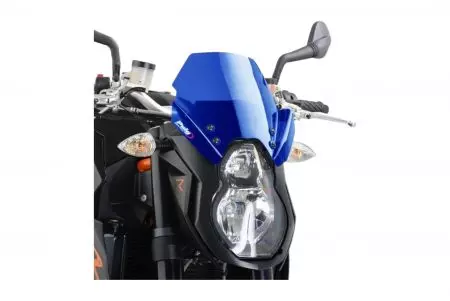 Čelní sklo Puig Sport New Generation Nakedbike 4942A modré-1