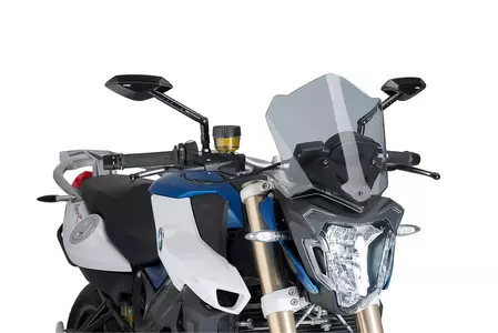 Puig Sport Nakedbike 7650H tonet forrude til motorcykel - 7650H