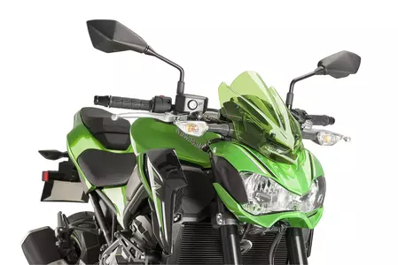 Szyba motocyklowa Puig Sport New Generation Nakedbike 9689V zielona-1
