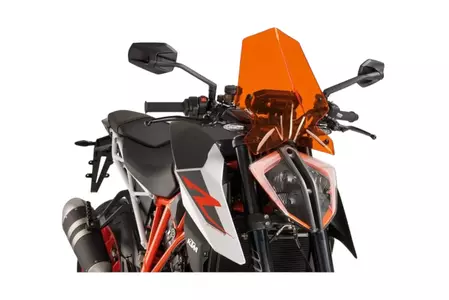 Puig Tour New Generation motocikla vējstikls 9692T oranžs-1