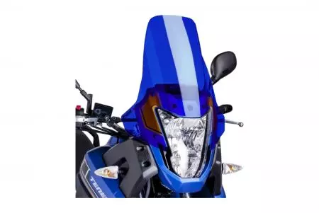Puig Tour motociklo priekinis stiklas 4636A mėlynas - 4636A