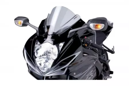 Para-brisas Puig Racing 5605W transparente para motociclos - 5605W