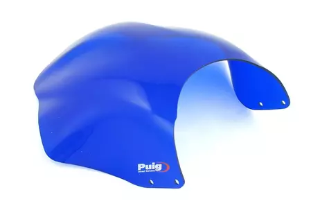 Plavo vjetrobransko staklo za motocikl Puig Raptor 0013A-1