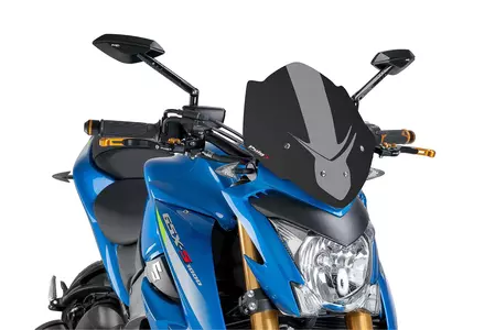Karbonsko vjetrobransko staklo za motocikl Puig Sport nove generacije Nakedbike 7653C-1