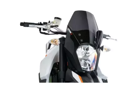 Szyba motocyklowa Puig Sport New Generation Nakedbike 5173N czarna-1