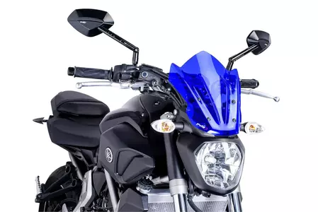 Puig Sport New Generation vindskydd för Nakedbike 7015A blå - 7015A