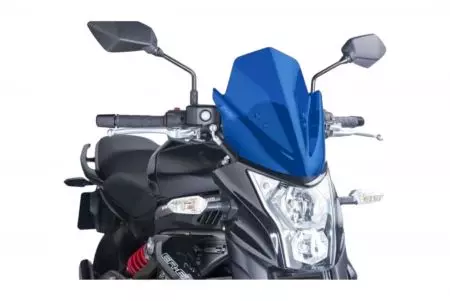 Szyba motocyklowa Puig Sport New Generation Nakedbike 5997A niebieska-1