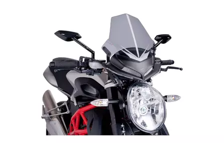 Puig Sport Nová generácia Nakedbike 6400H tónované čelné sklo na motorku - 6400H