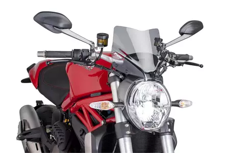 Vjetrobran motocikla Puig Sport nove generacije Nakedbike 7013H, zatamnjen - 7013H