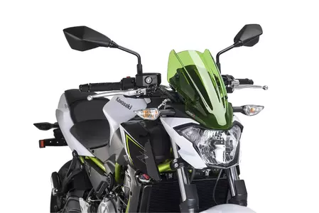Čelní sklo Puig Sport New Generation Nakedbike 9588V zelené-1