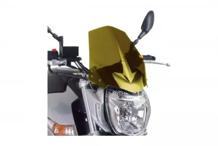Szyba motocyklowa Puig Sport New Generation Nakedbike 4117G żółta-1