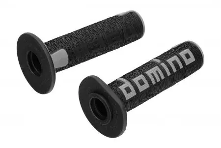 Set Domino zwart/grijze handgrepen D.22mm. L.120mm-2