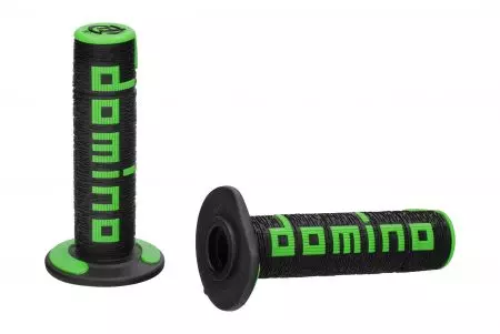 Conjunto de pegas Domino preto/verde D.22mm. C.120mm - A36041C4044A7-0