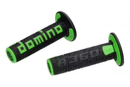 Domino melns/zaļš rokturu komplekts D.22mm. D.120mm-3
