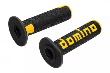 Domino zwart/geel handvat set D.22mm. L.120mm-2